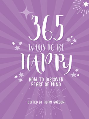 cover image of 365 Ways to Be Happy